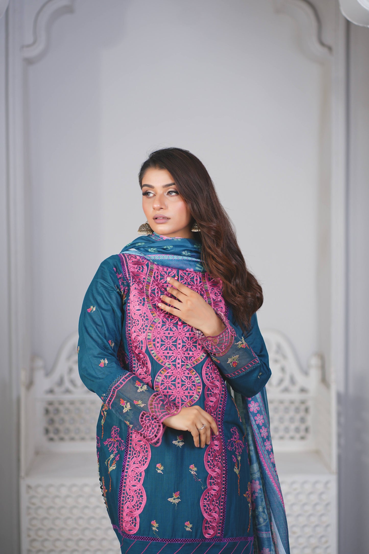Silk & Stories Luxury Heavy Embroidered 3PC