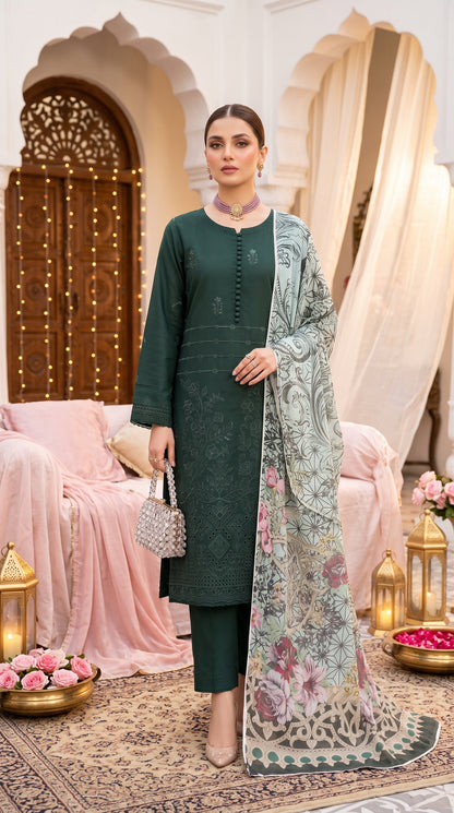 Dream Stone By Anaya Noor Full Heavy Emb Viscose 3PC