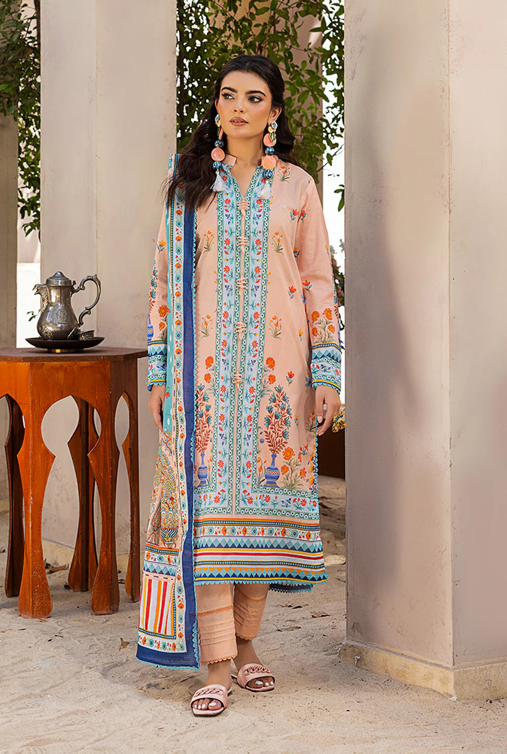 Naqsh Luxury Printed Lawn 3-PC