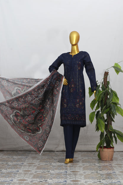 Zarqash By Anaya Noor Heavy Emb With Neno Kara 3PC