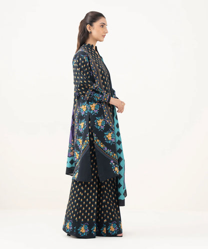 Sapphire Daily Digital Printed Lawn 3PC