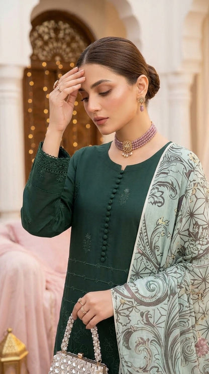 Dream Stone By Anaya Noor Full Heavy Emb Viscose 3PC