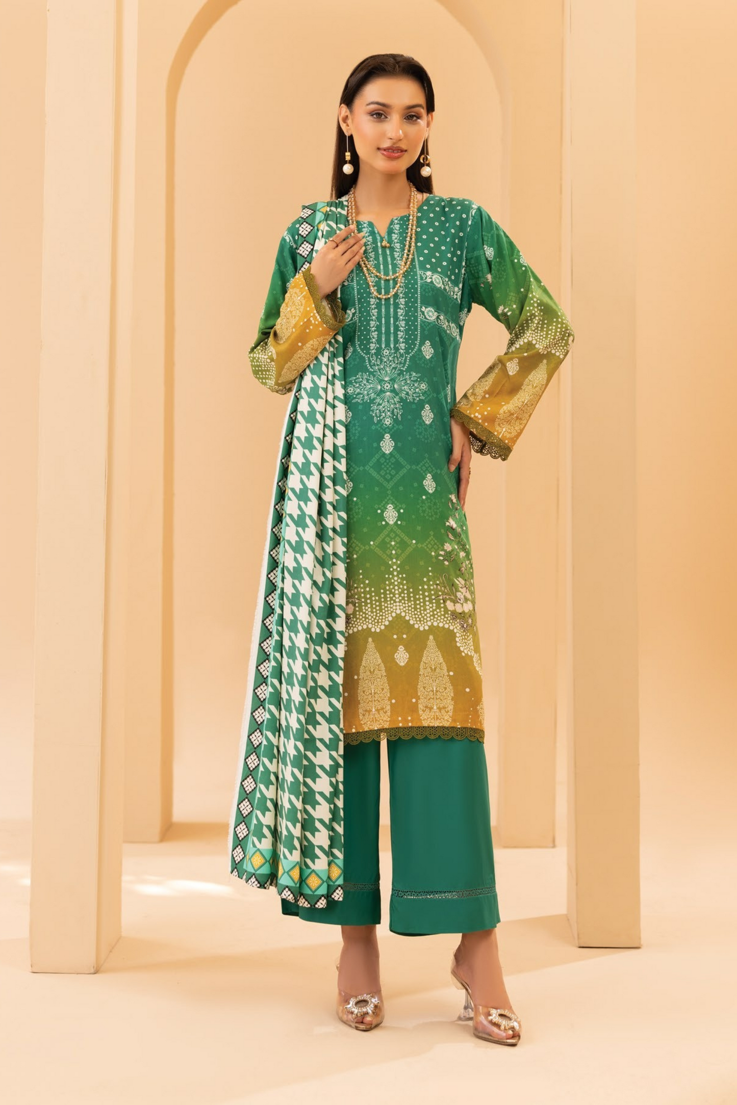 Motifz Premium Printed Linen 3PC