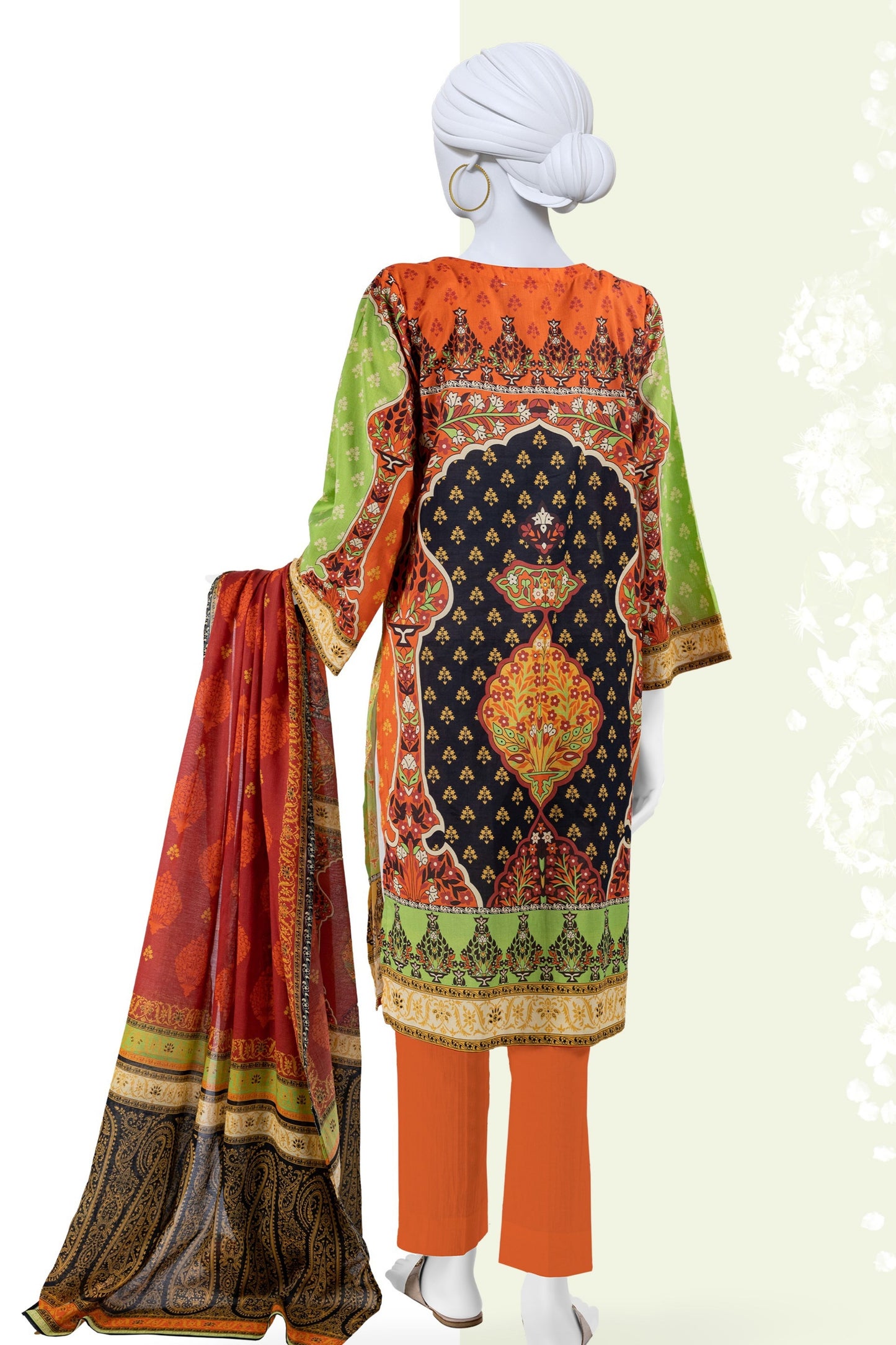 Panjnad By J. Printed Lawn 3PC