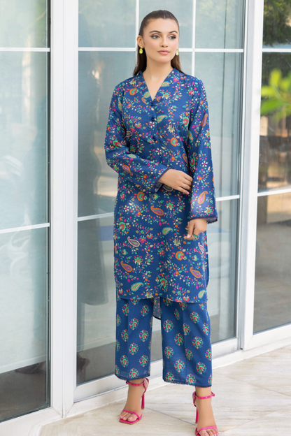 Raabi Digital Printed Khaddar 2PC