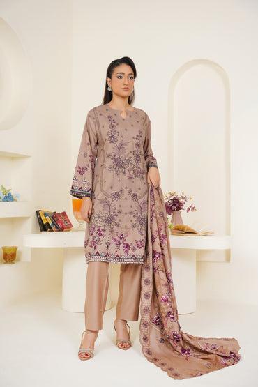 Riwayat-e-Sardi By Anaya Noor Emb Linen 3PC