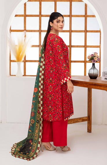 Mehar By Fiza Noor Printed Khaddar 3PC