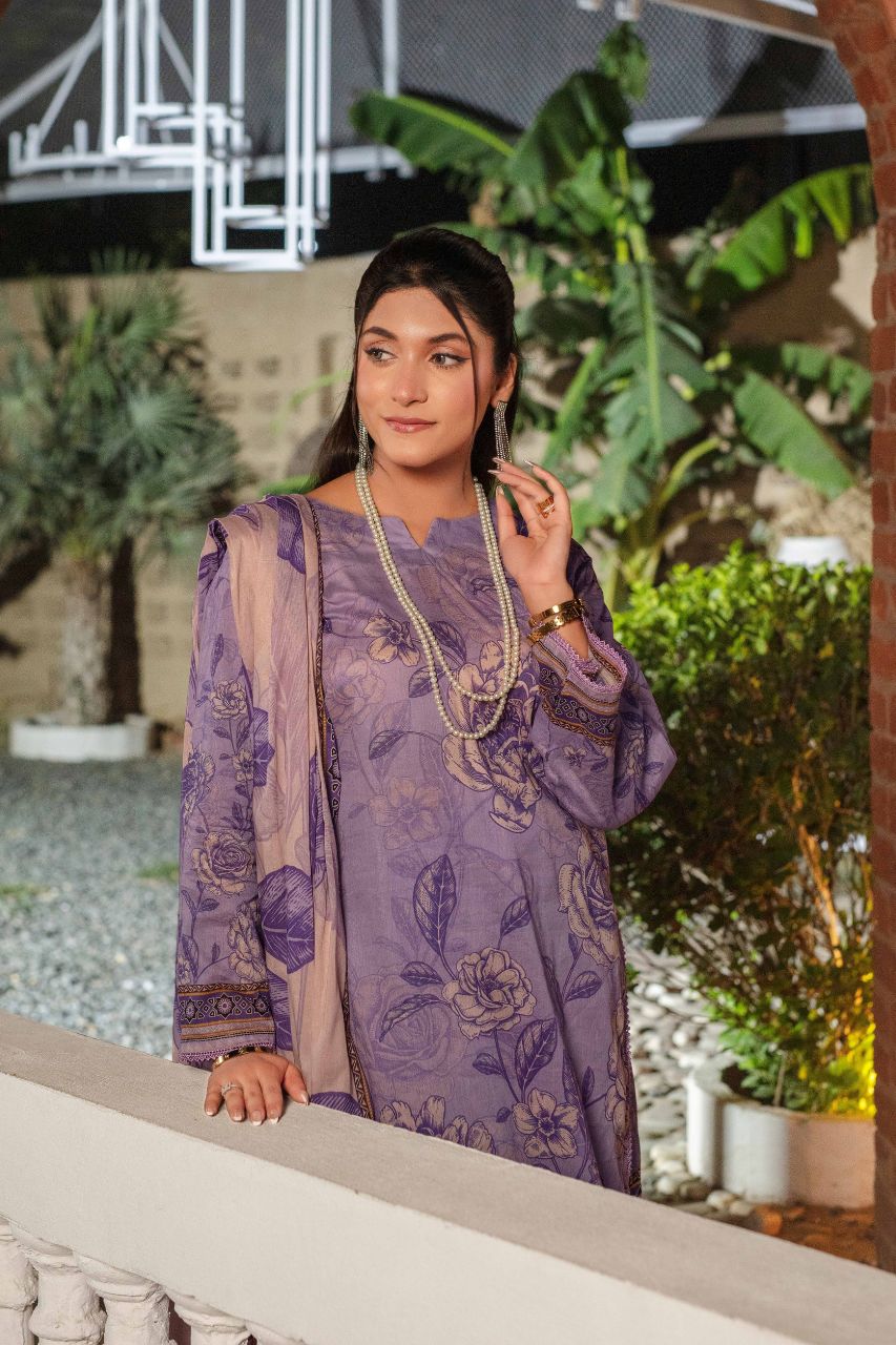 Fabiha By Feroza Printed Lawn 3-PC