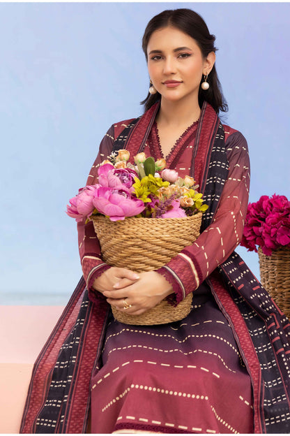Rang Reza Digital Printed Lawn 3PC
