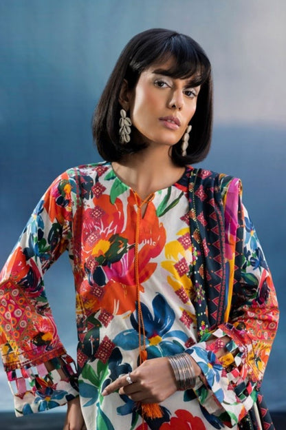 Pehli Kiran By Paltar Premium Printed Lawn 3PC