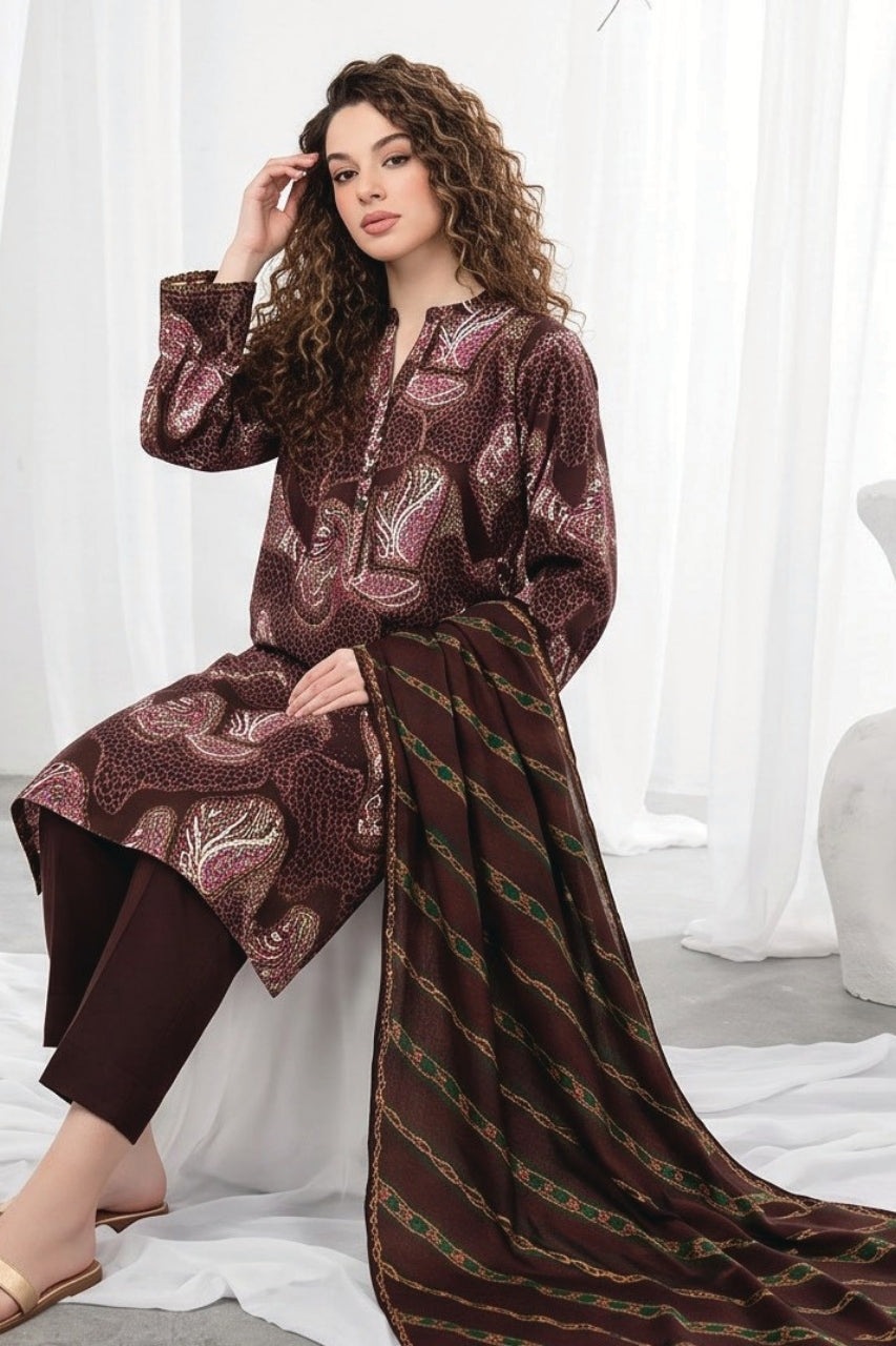 Salina By Regalia Digital Printed Khaddar 3PC