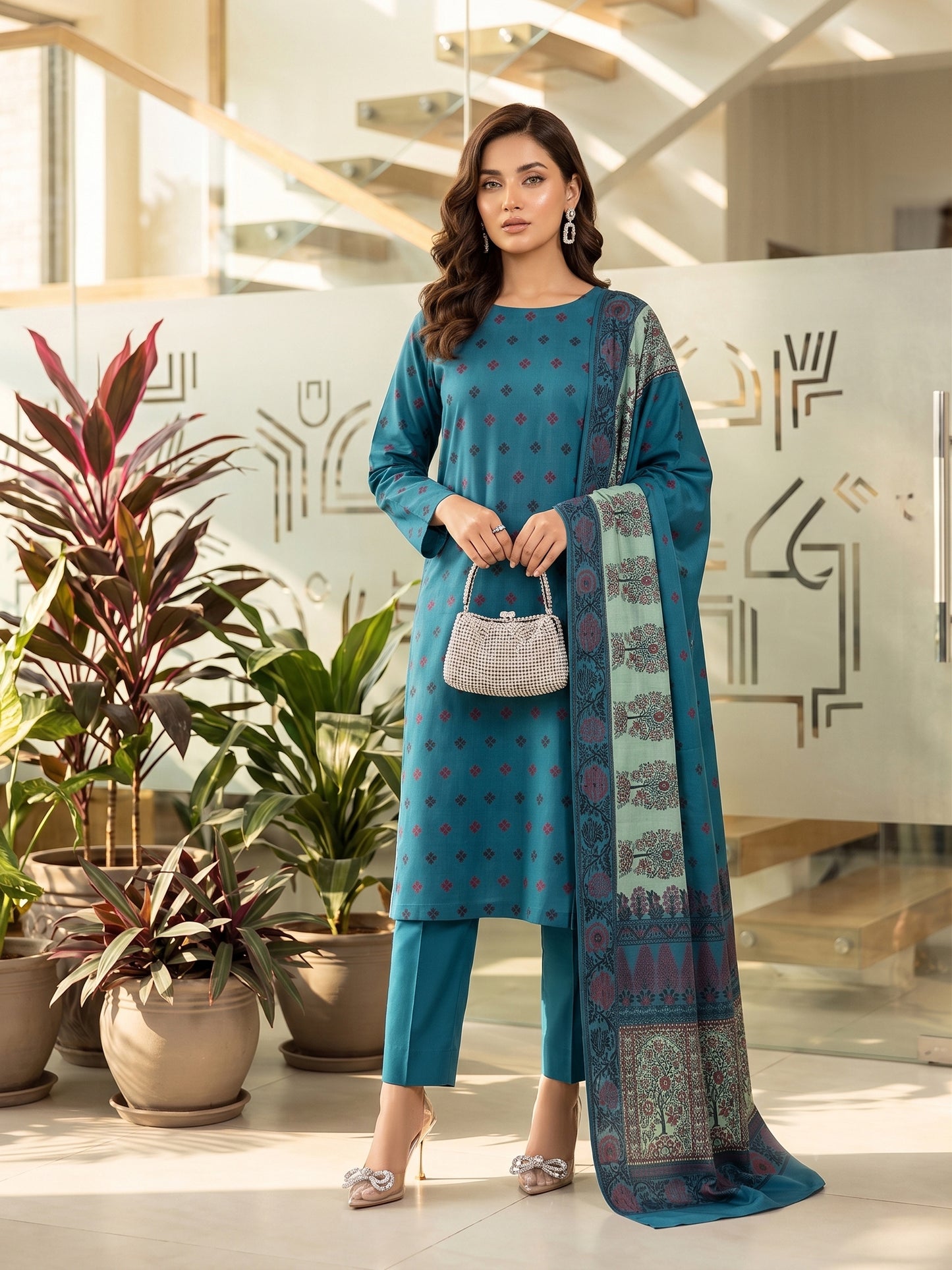 Cross Stitch Premium Printed Viscose 3PC