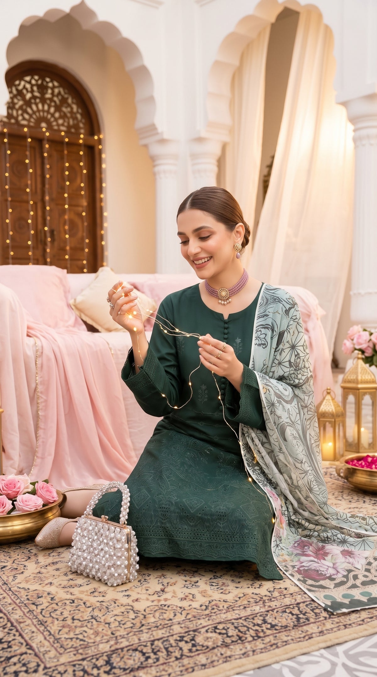 Dream Stone By Anaya Noor Full Heavy Emb Viscose 3PC