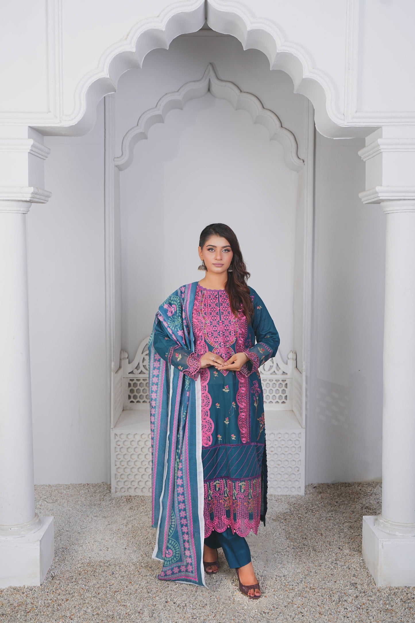 Silk & Stories Luxury Heavy Embroidered 3PC
