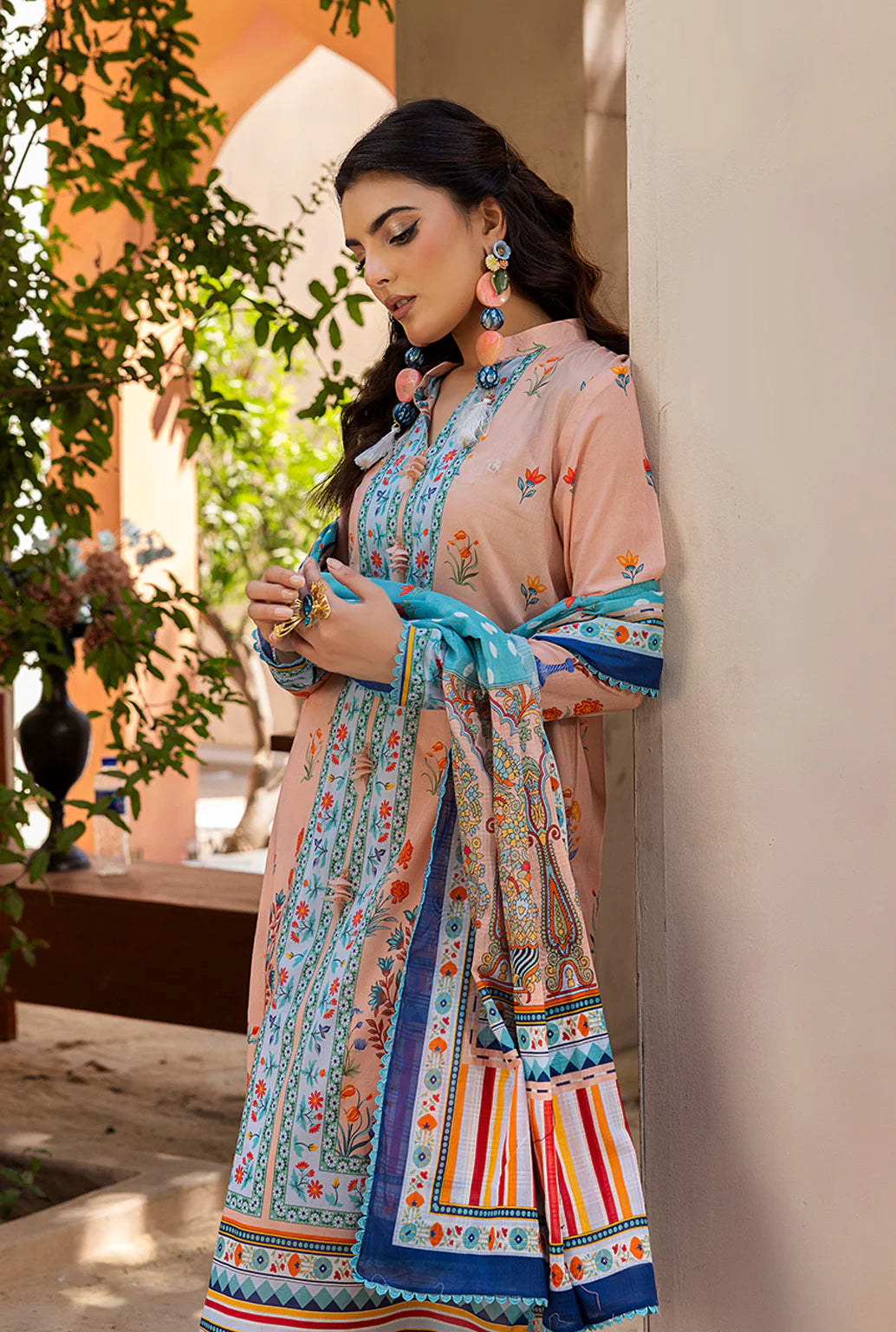 Naqsh Luxury Printed Lawn 3-PC