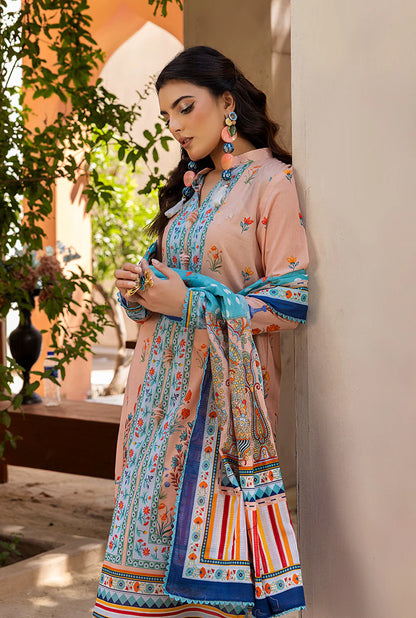 Naqsh Luxury Printed Lawn 3-PC
