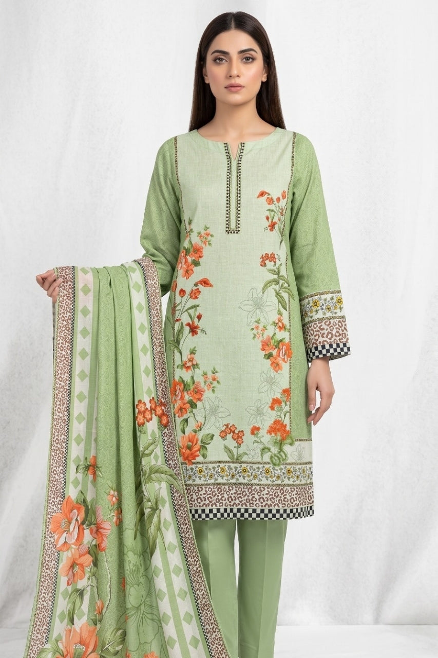 Anaya Digital Printed Cotry Khaddar 3PC