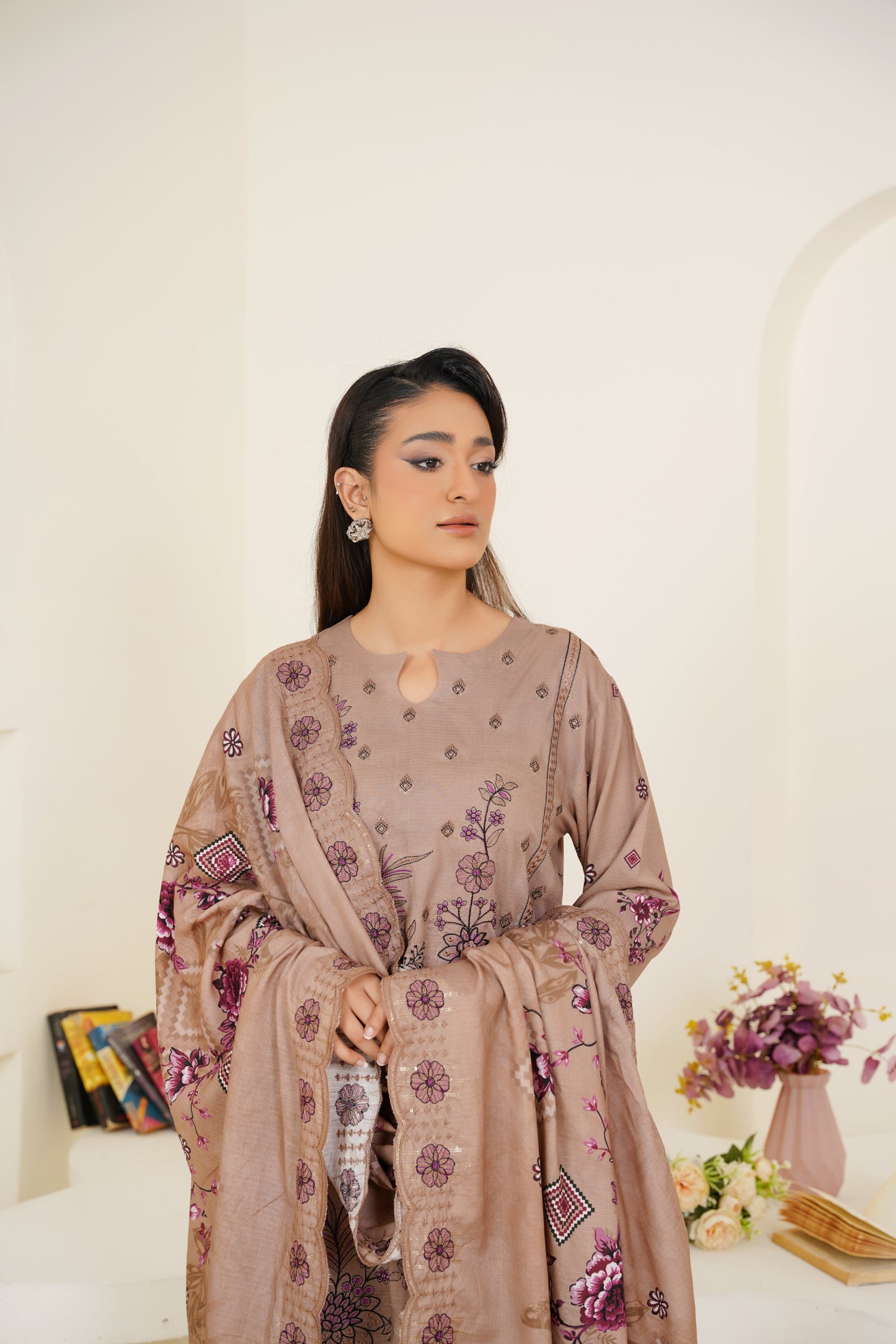 Riwayat-e-Sardi By Anaya Noor Emb Linen 3PC