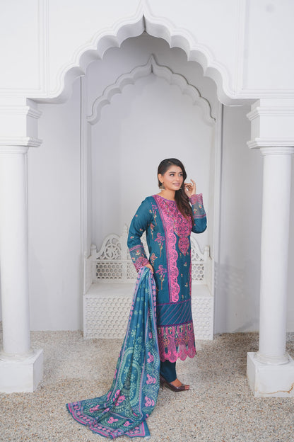 Silk & Stories Luxury Heavy Embroidered 3PC