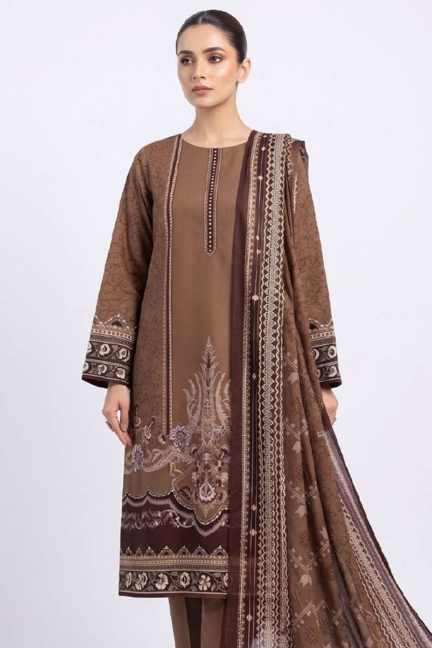 Anaya Digital Printed Linen 3PC