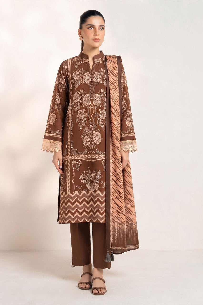 Alkaram Digital Printed Khaddar 3PC