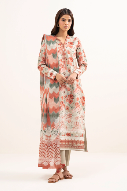 Sukoon By Sapphire Digital Printed Lawn 3PC
