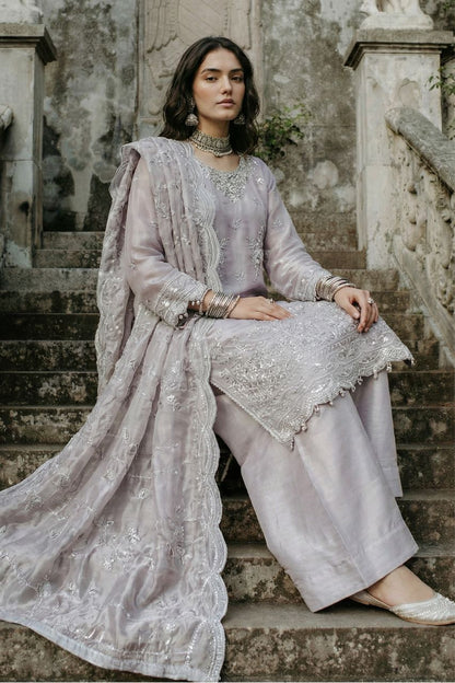 Kashvi | Zaib-o-Zeenat | Emb Shisha Silk-3PC