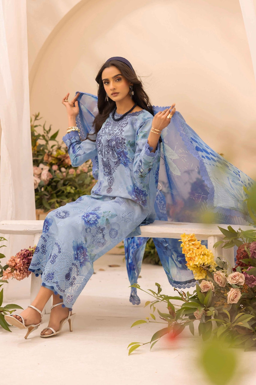 Omre Emb Lawn Karandi 3PC