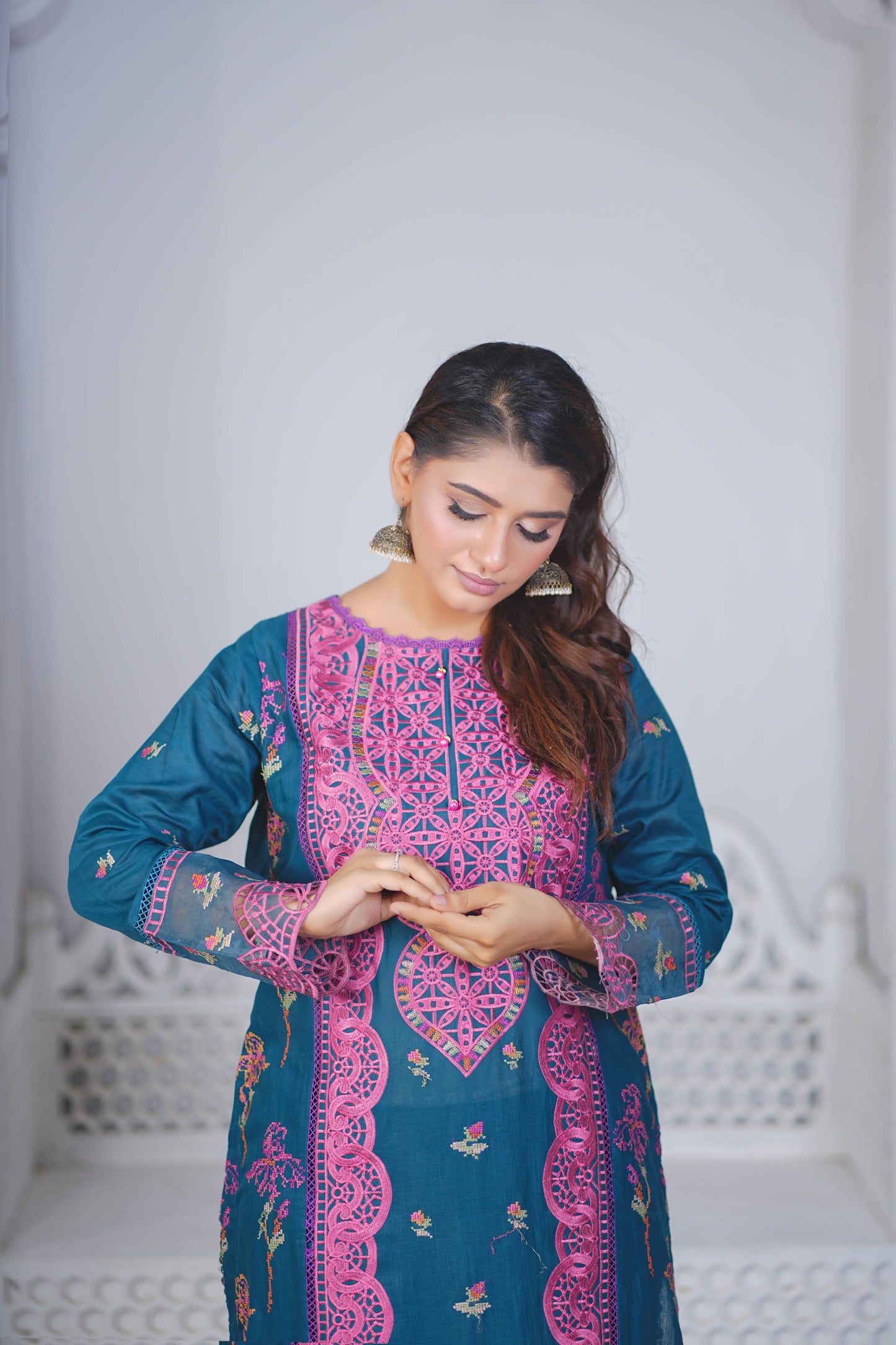 Silk & Stories Luxury Heavy Embroidered 3PC