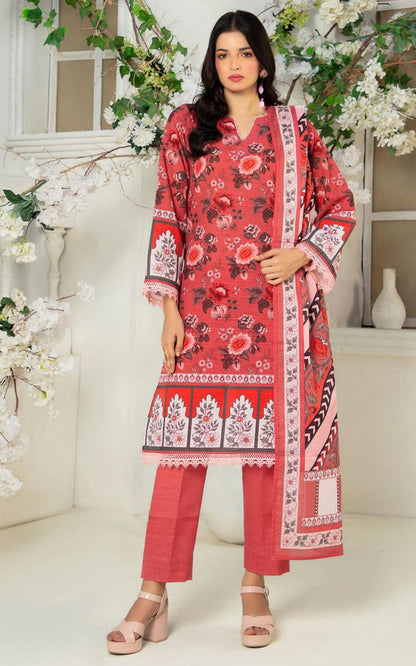 Gul Ahmed Digital Printed Lawn 3PC