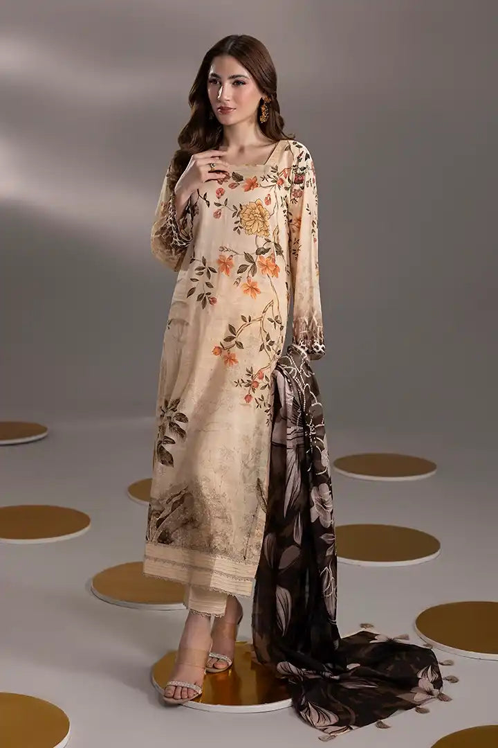 Jahan-E-Rung By Paltar Premium Printed Lawn 3PC