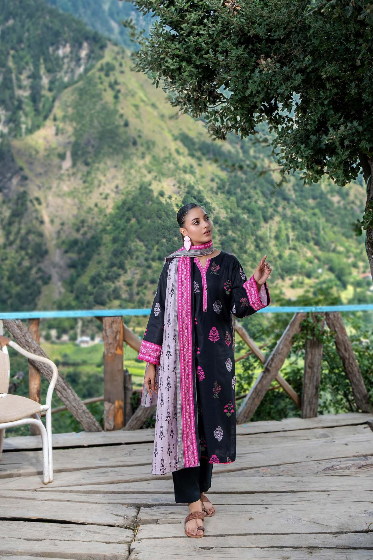 Zesh Airjet Printed Khaddar 3PC