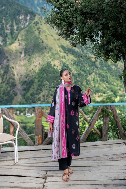 Zesh Airjet Printed Khaddar 3PC
