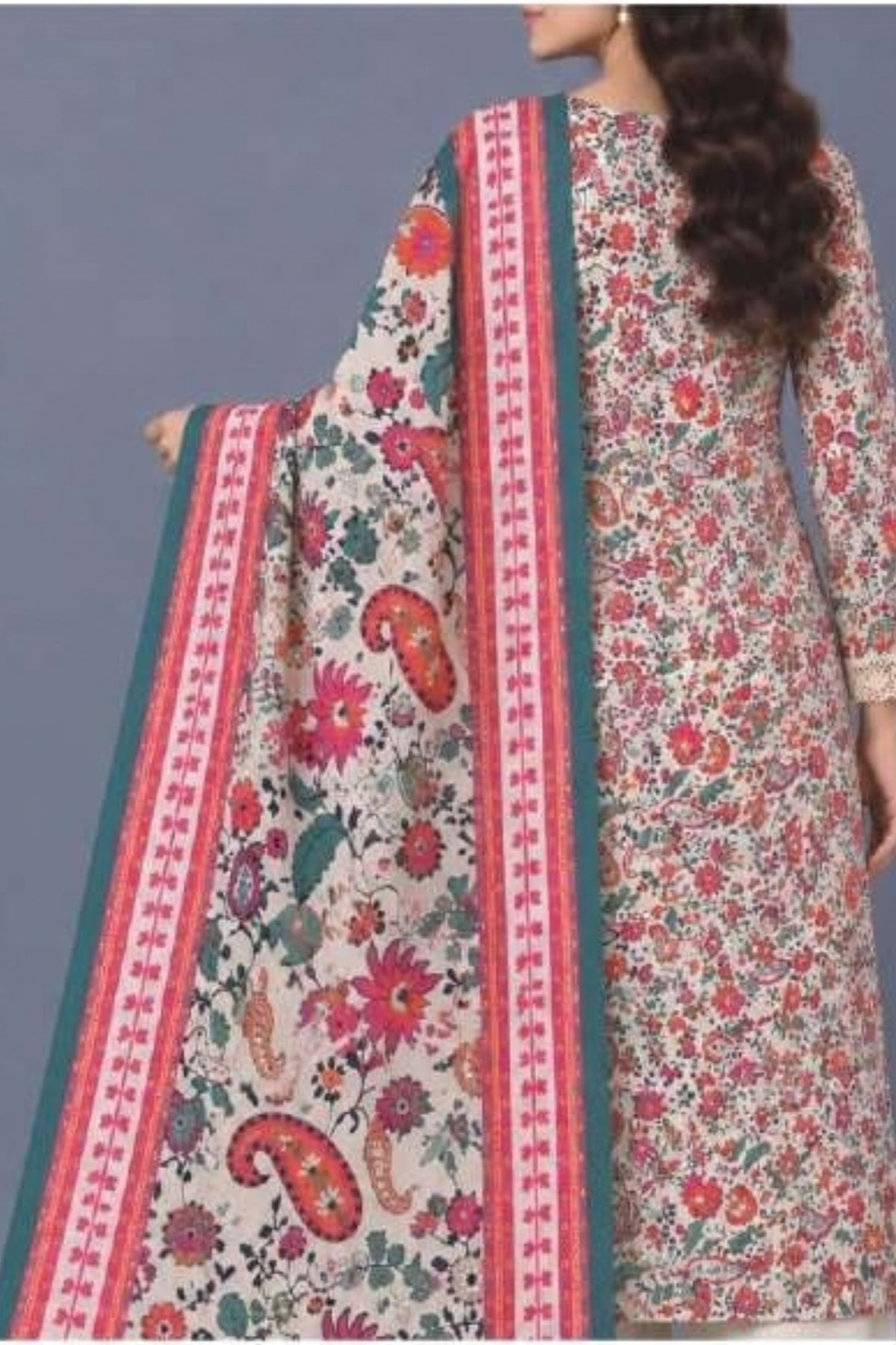 Bareeze Digital Printed Khaddar 3PC