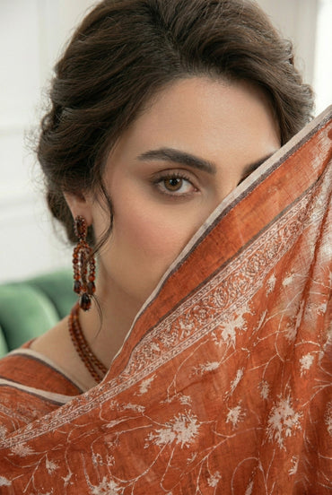Angan By Anaya Noor Emb & Printed Lawn 3PC