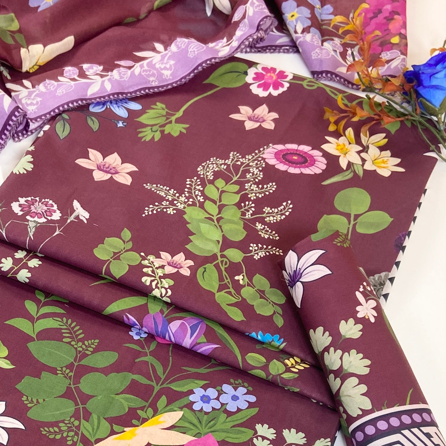 Elaf Premium Digital Printed Lawn 3PC