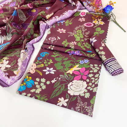 Elaf Premium Digital Printed Lawn 3PC