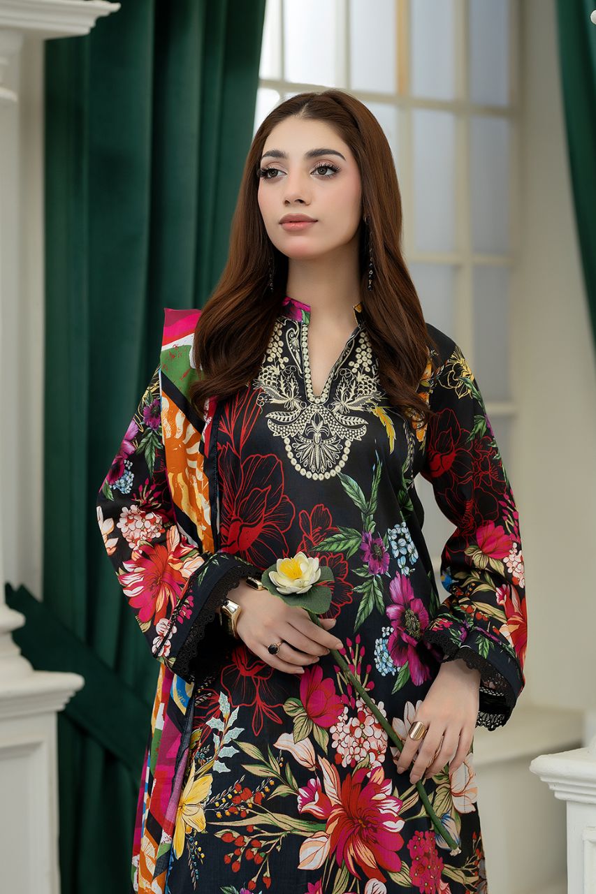 Tabasum By Paltar Premium Printed Lawn 3PC