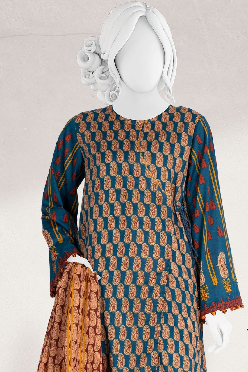 Panjnad By J. Printed Lawn 3-PC