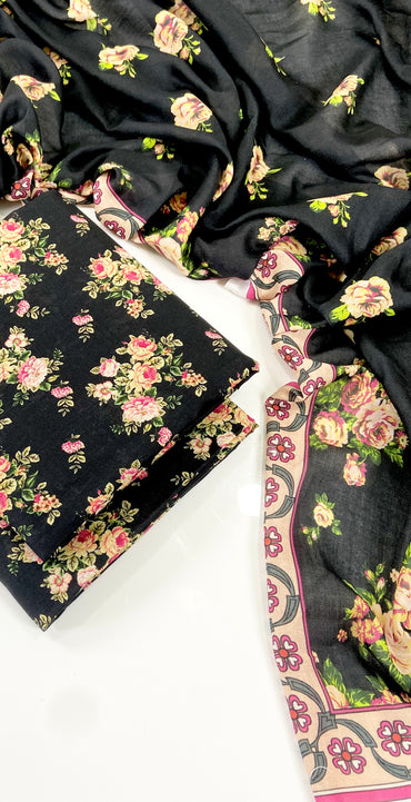 Bareeza Printed Khaddar 3PC