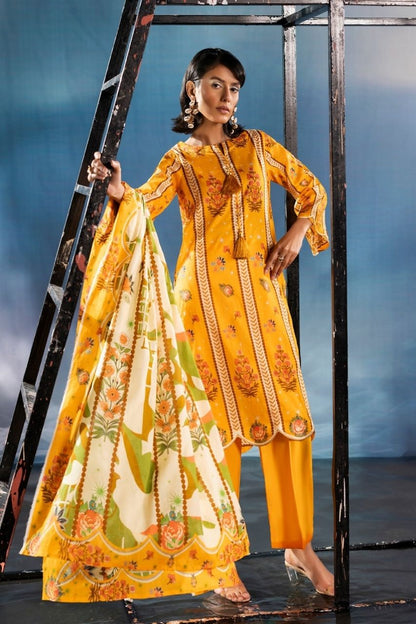 Pehli Kiran By Paltar Premium Printed Lawn 3PC