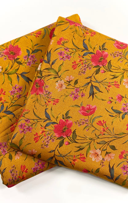 Anaya Noor Printed Dhanak Marina 2PC