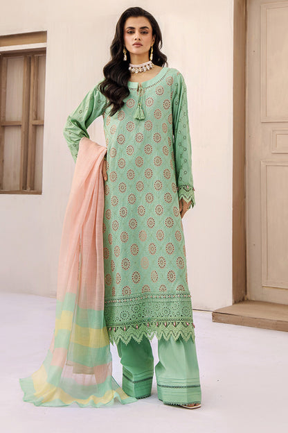 Alora By Adan Libas Embroidered Schiffli 3PC