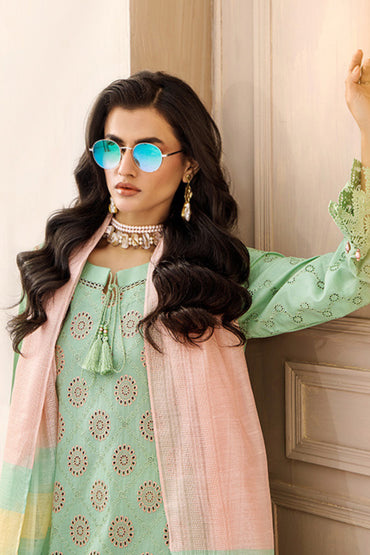 Alora By Adan Libas Embroidered Schiffli 3PC
