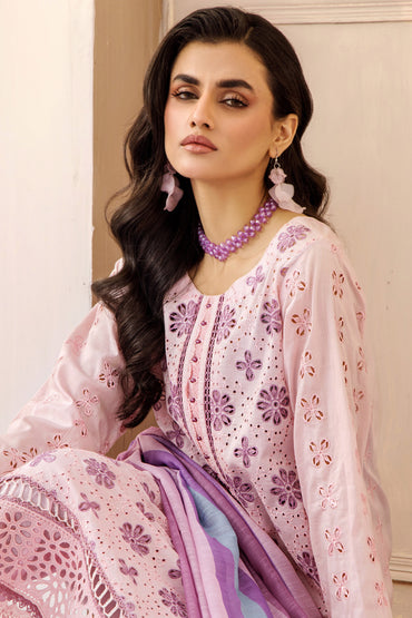 Alora By Adan Libas Embroidered Schiffli 3PC