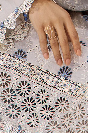 Alora By Adan Libas Embroidered Schiffli 3PC