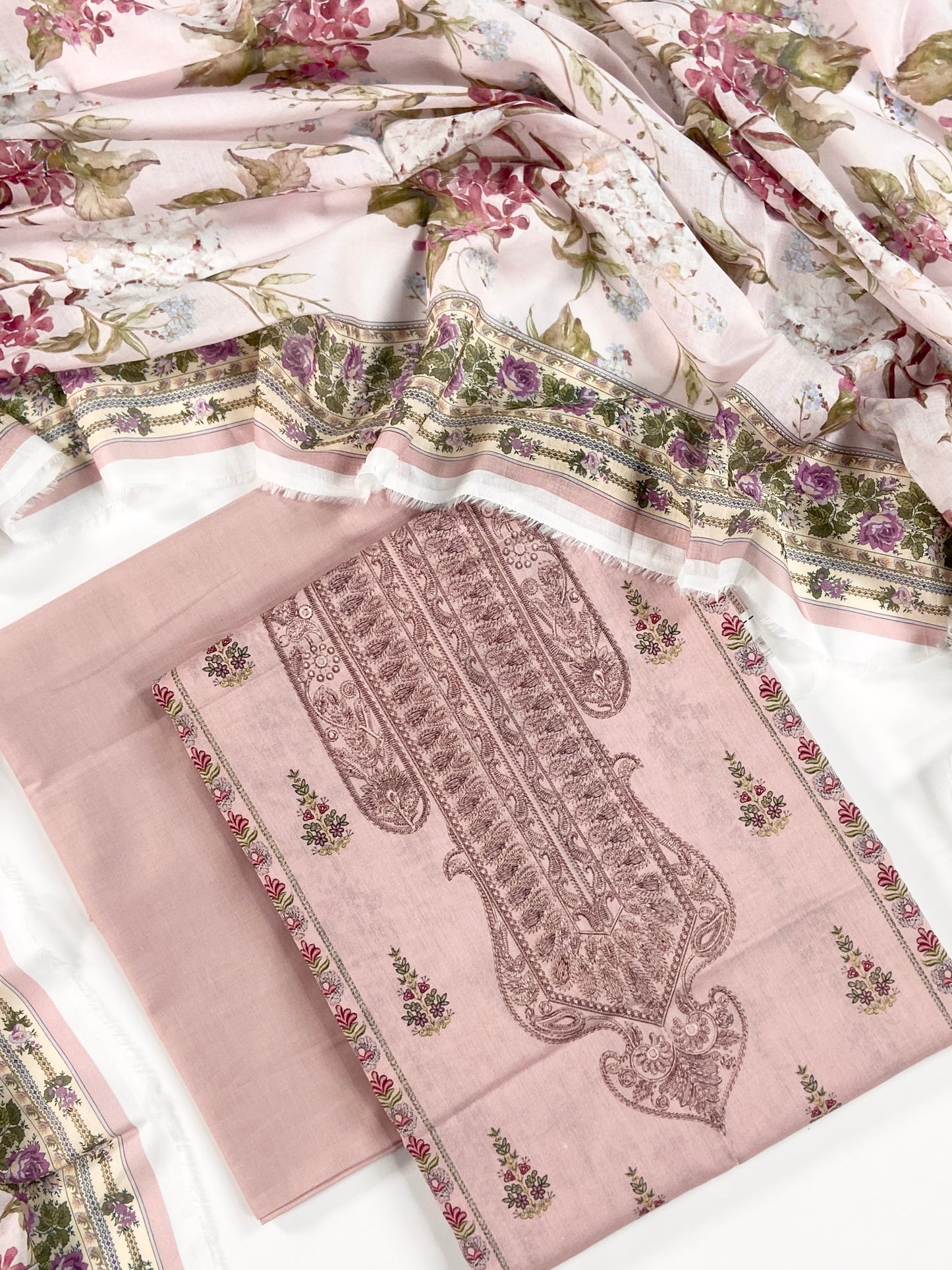 Mashaim Digital Printed Lawn 3PC