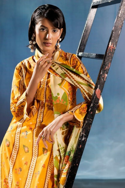 Pehli Kiran By Paltar Premium Printed Lawn 3PC