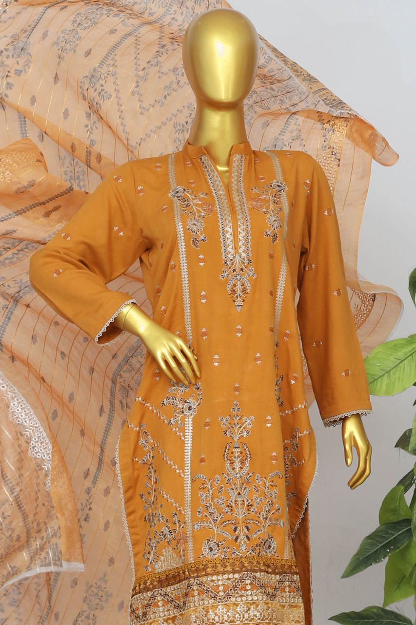 Mohagni By Anaya Noor Emb Karandi 3-PC