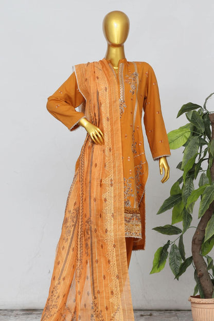 Mohagni By Anaya Noor Emb Karandi 3-PC